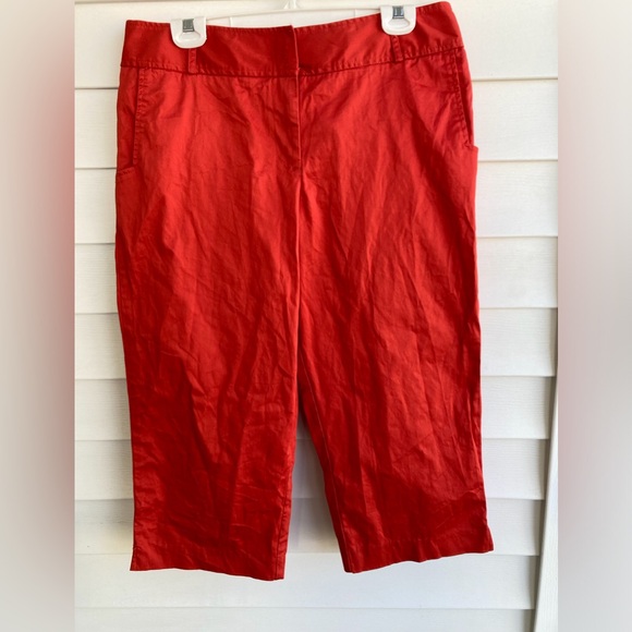 Women George Burnt Orange Capri Size 10 - Picture 1 of 6